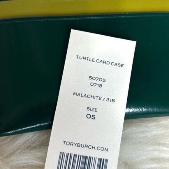 Tory Burch Turtle Card Case New! - Picture 9 of 9